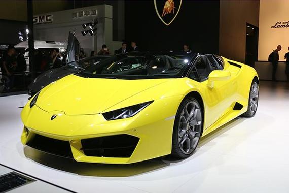 更有feel 实拍兰博基尼Huracan LP580-2