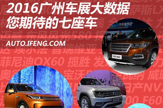 2016广州车展大数据 您期待的七座车