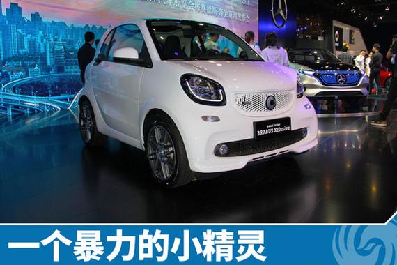 新车图解：smart BRUBAS版 暴力精灵