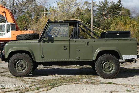 迷人的退役路虎卫士110军车ebay