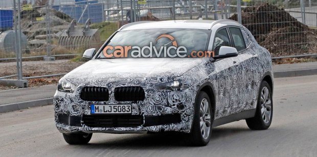 X1 Coupe版来袭 宝马X2量产版路试谍照
