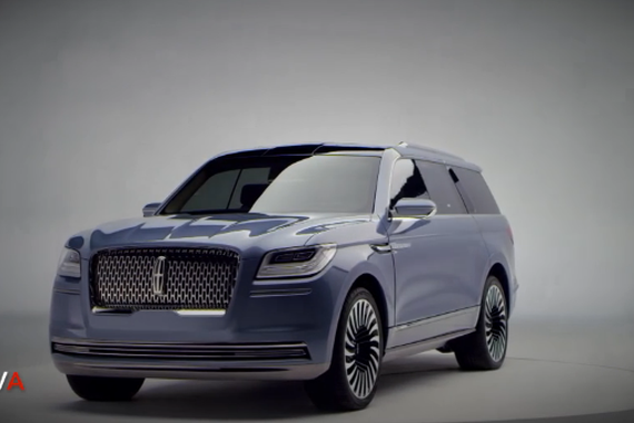 视频：大型SUV 林肯全新领航员概念车