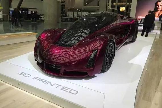 全球首款3D打印汽车BLADE 整车仅0.64吨
