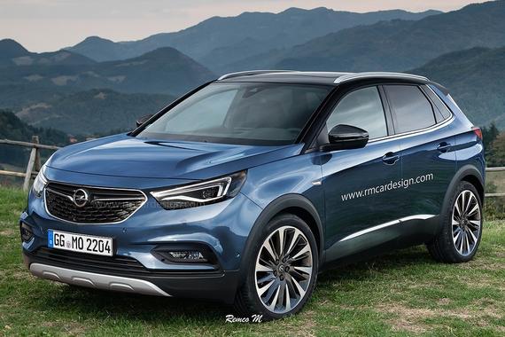 明年发布 欧宝将推7座SUV Grandland X 