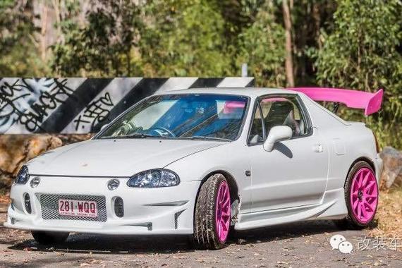 双门敞篷小跑车 本田CR-X DelSol改装案例