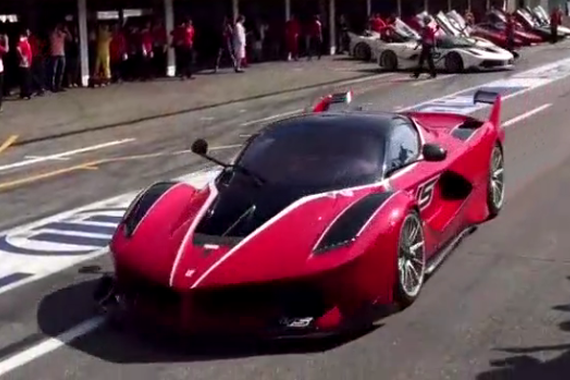 视频:千匹马力 法拉利LaFerrari FXX K