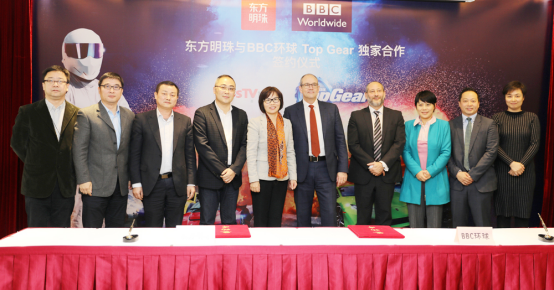 东方明珠新媒体独家引顶级IP《TOP GEAR》