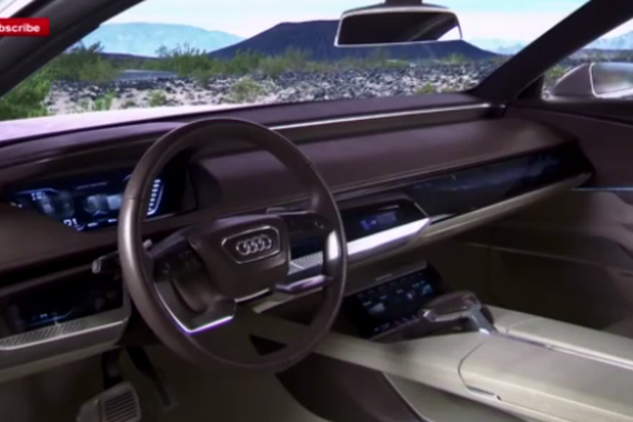 视频：奥迪A9长这样，颜值甩A7十条街！