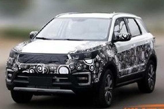 长安CS55最新谍照曝光 2017下半年上市