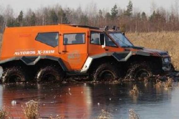 征服西伯利亚沼泽的8驱全地形怪兽