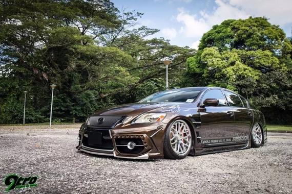 日系低趴暴走族 雷克萨斯GS350改装案例