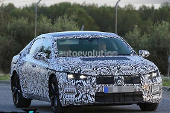 大众新旗舰 大众Arteon最新谍照曝光