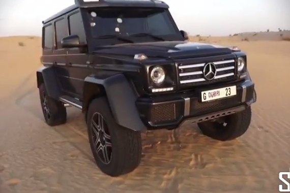 视频：我不是AMG 外媒点评奔驰G500 4x4