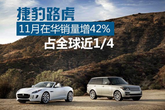 捷豹路虎11个月突破10万销量 稳坐国内二线豪华品牌头名
