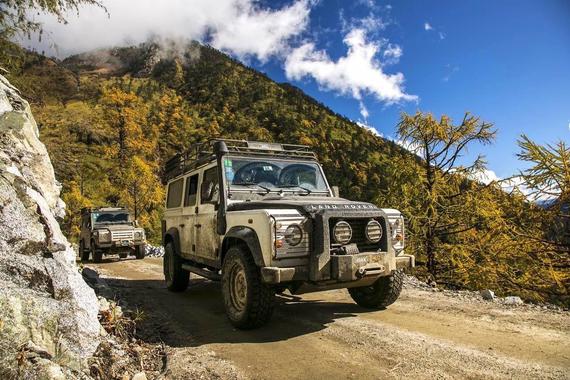 进藏拍大片 路虎卫士告别之旅