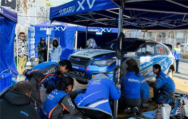 CRC山西站 斯巴鲁车队韩寒领跑车手积分榜