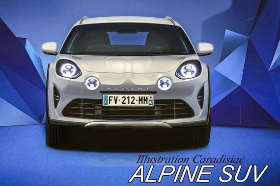 或基于GLA打造 Alpine将推出SUV车型