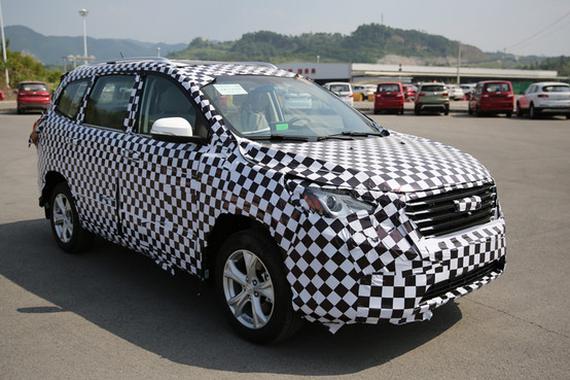 比速H50自动挡首曝 预计明年秋季上市