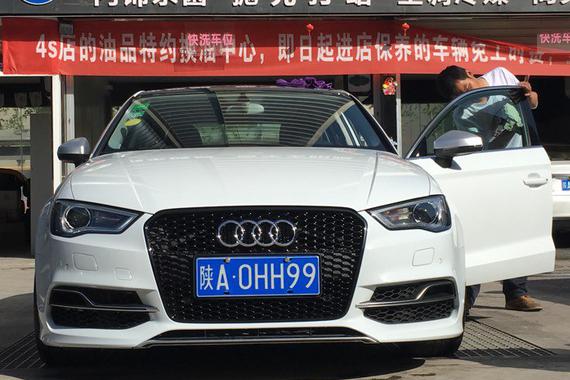 A3 40TFSI 变身S3前杠总成 双出排气 赞！