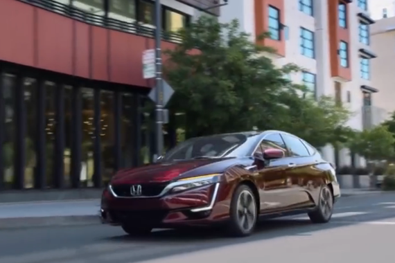 充氢3分钟行驶589Km 2017本田Clarity