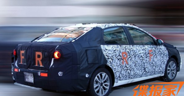 难道凯越要复活?别克全新紧凑型车谍照