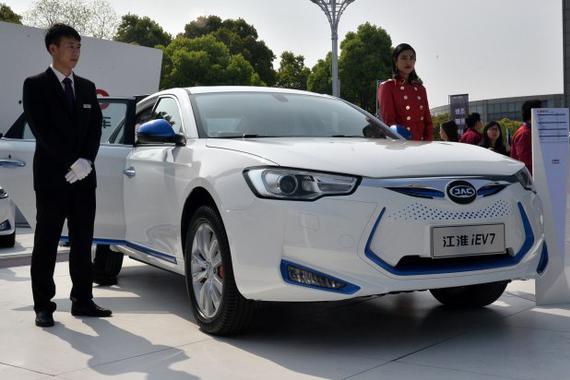 iEV5+更名iEV7 江淮iEV车系命名变动