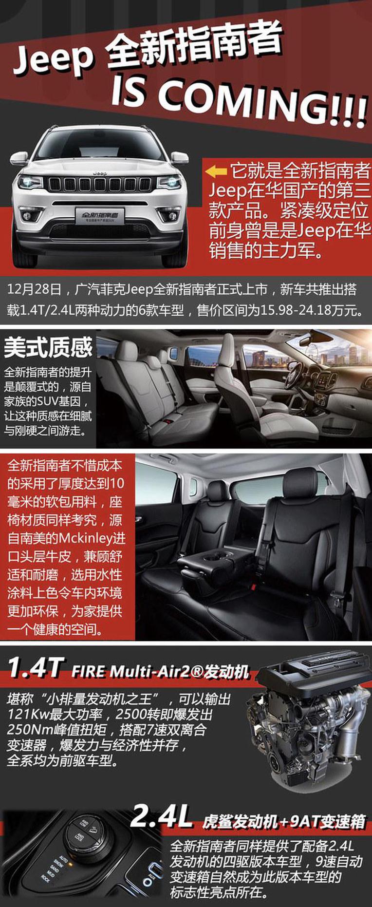 Jeep新指南者PK 翼虎/CR-V/4008/科雷傲