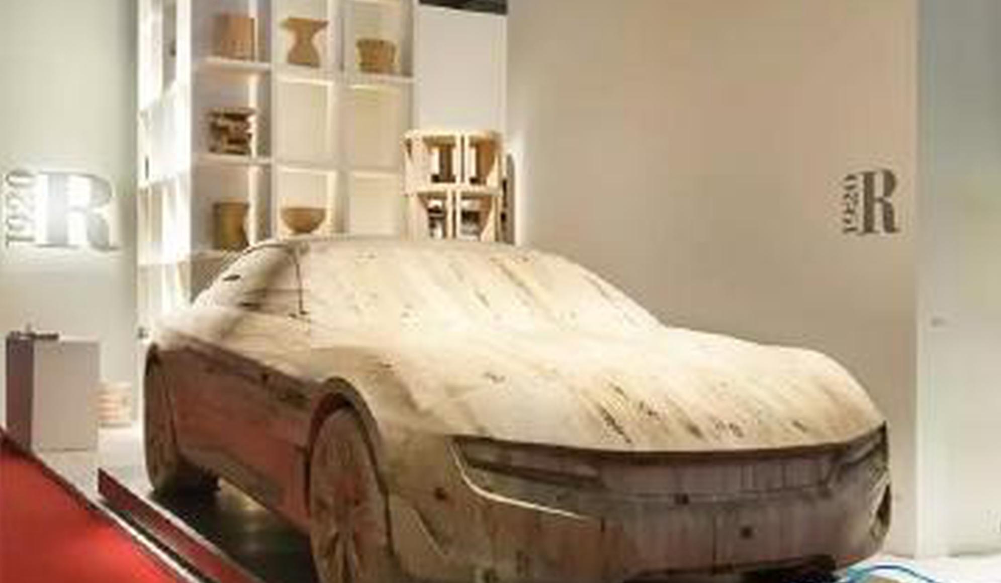 雷克萨斯1700块纸板打造可“驾驶”汽车！