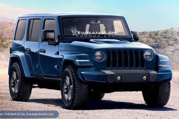 混动和皮卡来袭 JEEP新牧马人消息曝光