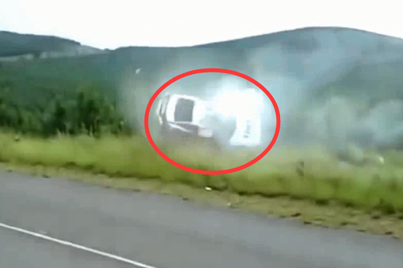 视频：外国车祸很频繁！外国人也不省心啊