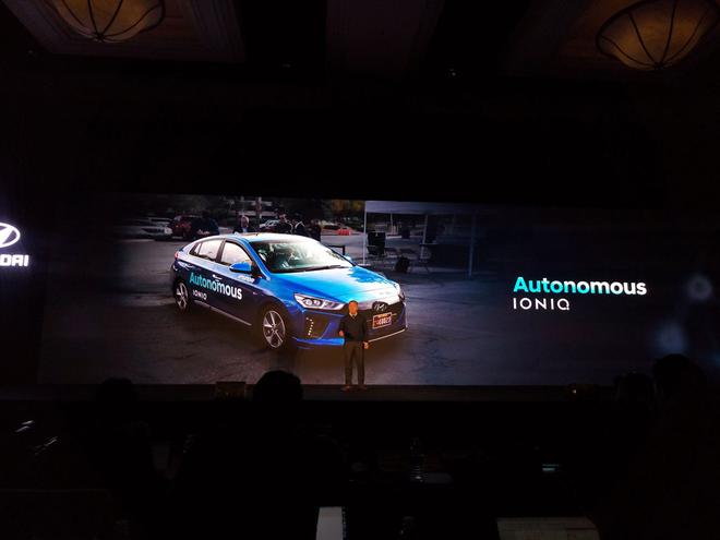 2017 CES:现代新能源计划/自动驾驶等