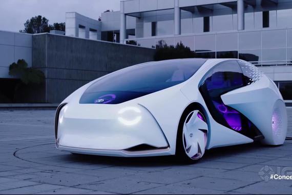 视频：丰田CONCEPT-爱i概念车亮相