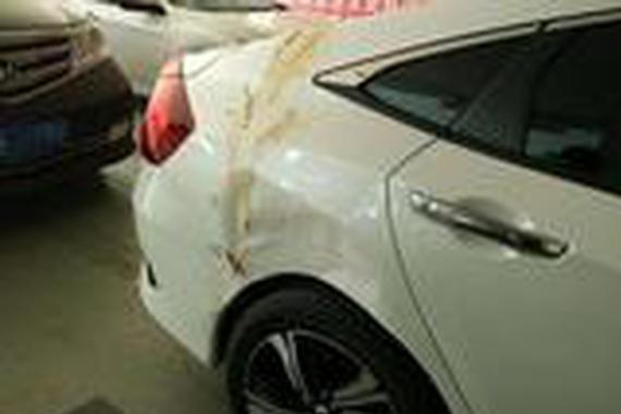 女司机踩油门倒车, 教练都想把驾照拿回来