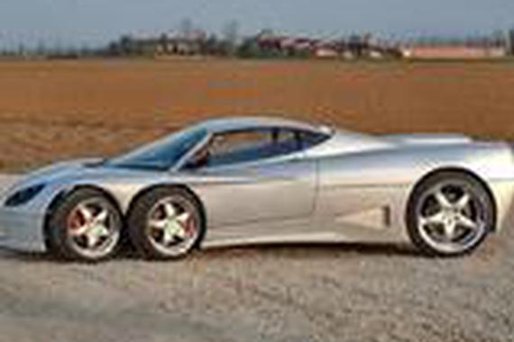 帅呆的6轮敞篷超跑 老司机都说第一次见