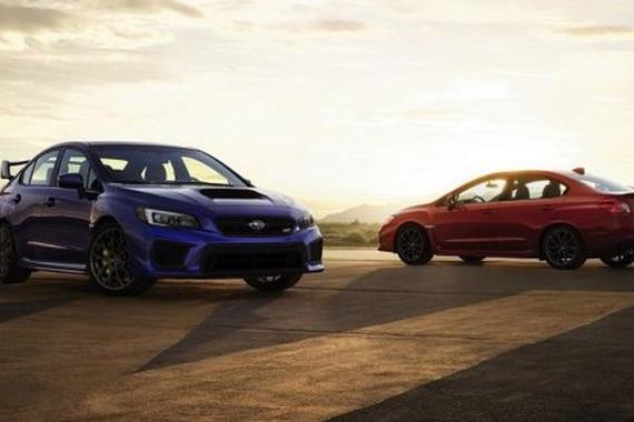 斯巴鲁发布新款WRX以及新款WRX STI车型官图