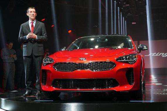 北美车展：起亚轿跑Stinger实车抢先看