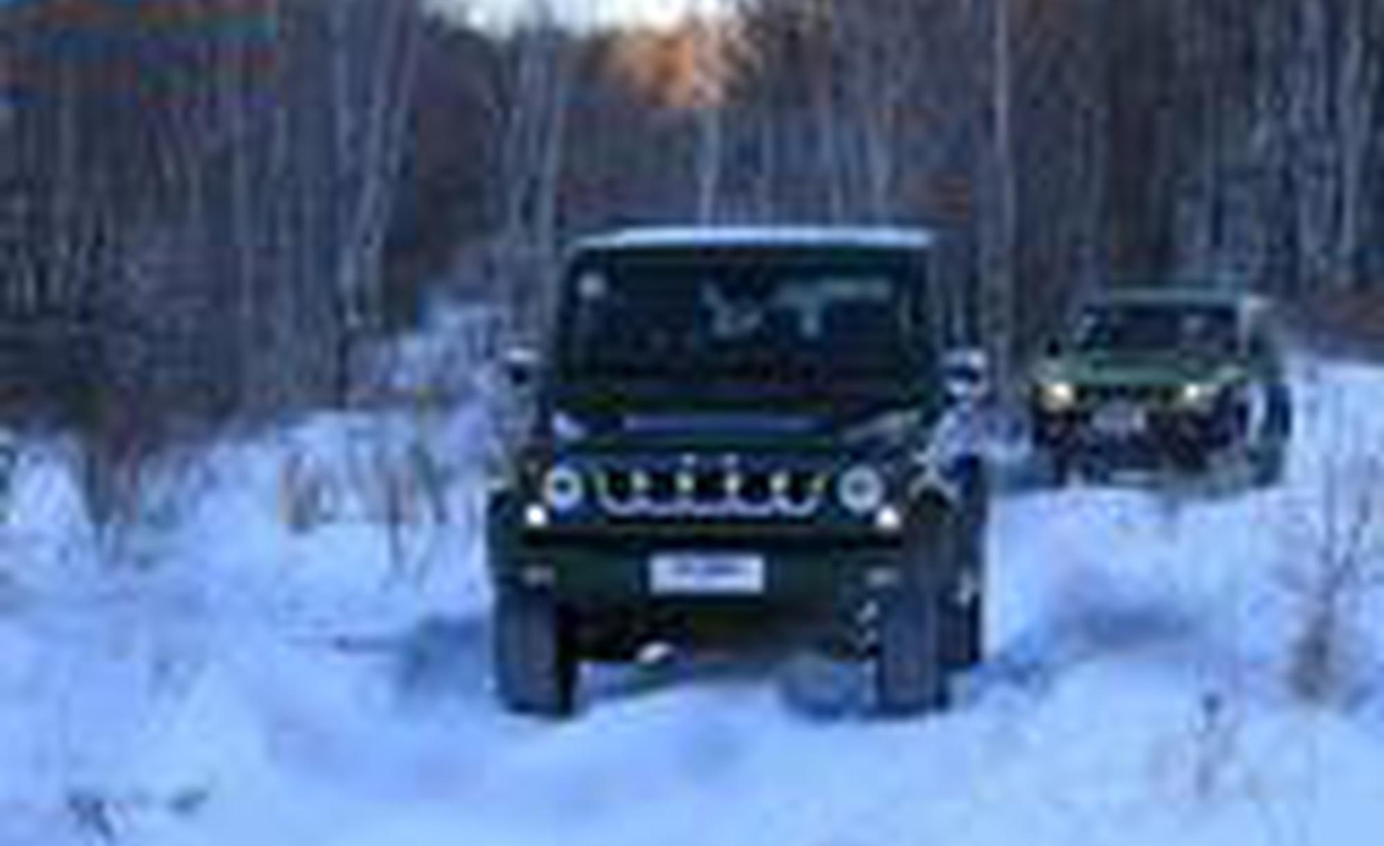 丛林穿越 阿尔山冰雪的体验