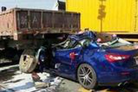 玛莎拉蒂追尾大货车, 喜庆大事变成伤心事