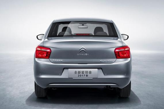 东风雪铁龙官方公布新款爱丽舍的官图