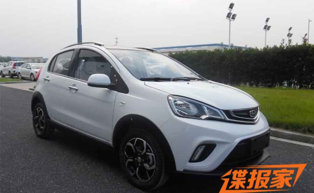 定位入门级小型SUV 吉利V01预告图发布