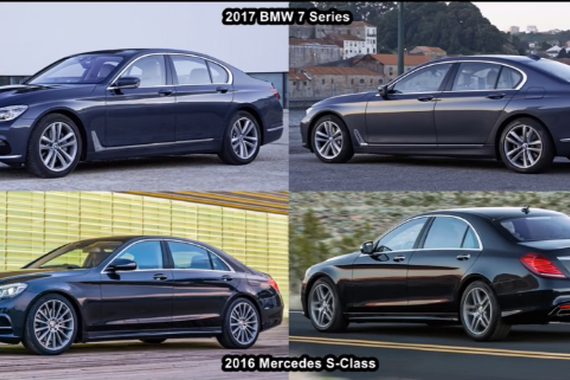 视频：2016奔驰S-Class VS 2017宝马7系