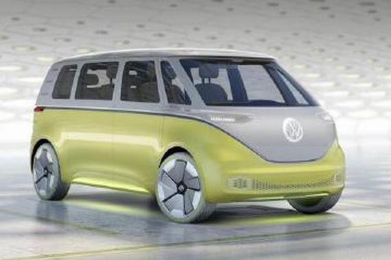 可自动驾驶 大众I.D.BUZZ亮相北美车展