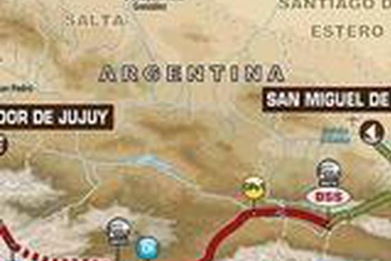 西安渭北车队2017达喀尔拉力赛SS6纪实