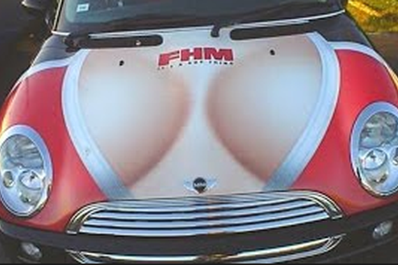 视频：各类搞笑广告车辆涂装，有点意思