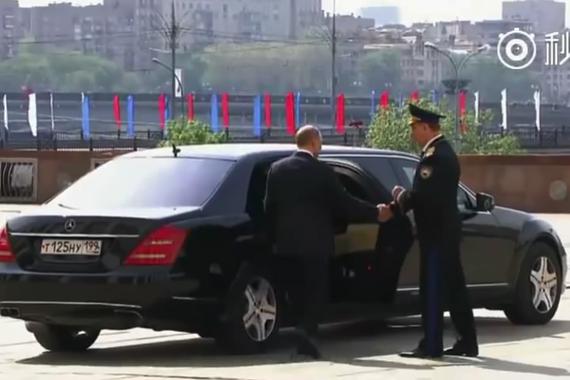 视频：普京大帝的座驾！气场就是这么强