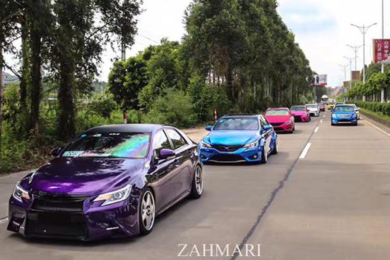 怪你过分美丽绿色锐志再次回归