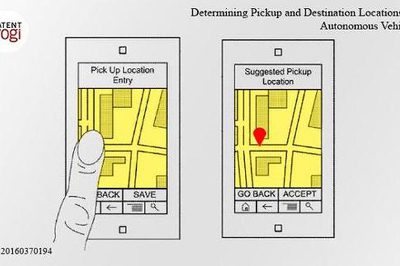 谷歌无人车专利曝光：可挑选最佳上下客地点