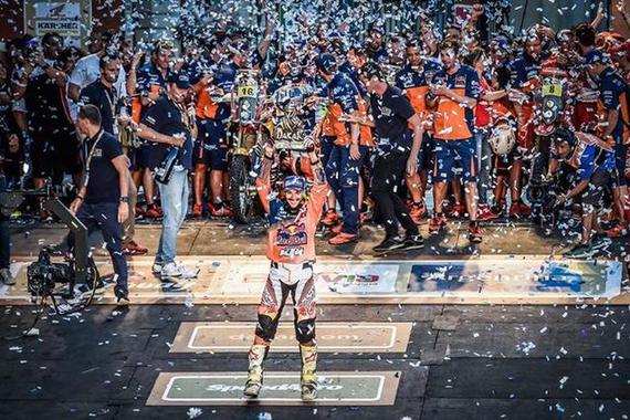 KTM连续16年称霸达喀尔 今年包揽前三