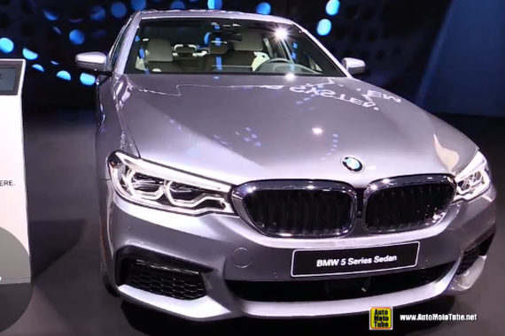 视频：给E级施压 新一代宝马5系 