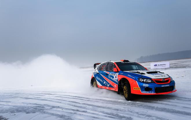 2016CRC冰雪决战 斯巴鲁车队韩寒年度封王